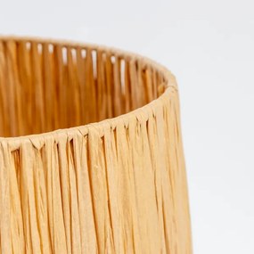 Eglo 781157 - KERIA univerzális búra, Ø 30 cm, raffia