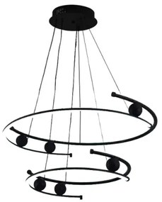 LED állítható fényerejű csillár kábellel LED/80W/230V 3000-6500K + DO