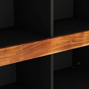 tömör akácfa tálalószekrény 85 x 33 x 75 cm