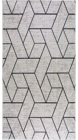 Világosszürke mosható szőnyeg 50x80 cm – Vitaus