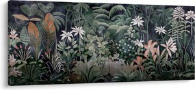 Kép - Festett dzsungel minta (120x50 cm)