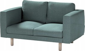 Dekoria Norsborg 2 személyes kanapé huzat Ikea kék