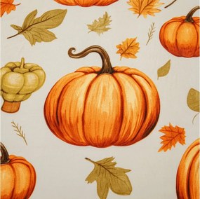 Mikroszálas lepedő AUTUMN PUMPKINS színes 90x200 cm