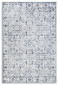 Világoskék szőnyeg 200x290 cm Saveh Cream Blue – Elle Decoration