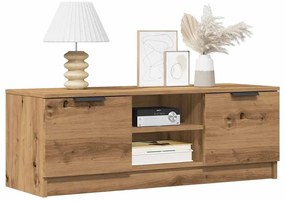 TV szekrény Artisan tölgy 102x35x36,5 cm Műanyag fa