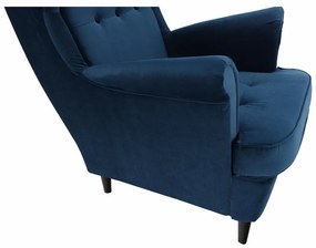 Füles fotel Repetidas (kék + dió) . 1116491