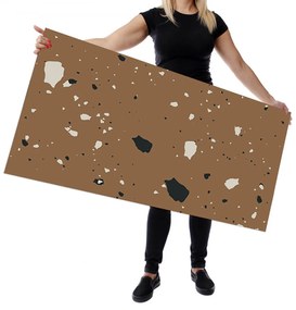 Wallplex konyhahátfal Terazzo 3 (Méret: 60x120)