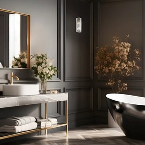 Rabalux 75035 - Fürdőszobai fali lámpa SYBIL 2xG9/28W/230V IP44