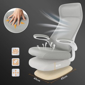 Ergonomikus forgószék Revo szürke