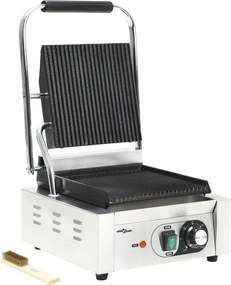 vidaXL kontaktgrill rozsdamentes acélból 1800 W 31 x 30,5 x 20 cm