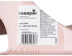 Keeper Gyermek WC-ülőke Duck, rózsaszínű