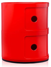 Kartell Componibili 4966 tárolóasztal, 2 tároló rész, több színben Szín: vínová