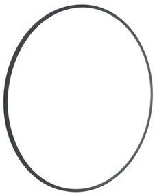 LED csillár SATURNO LED/46W/230V, 80 cm átmérő, IP44, antracit