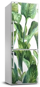 Dekor matrica hűtőre Trópusi levelek FridgeStick-70x190-f-93345661