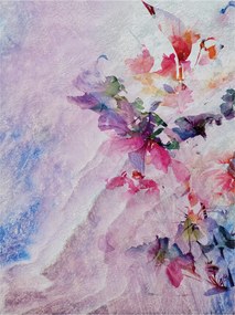 Fotótapéta Virágos Absztrakt Pasztell Vinyl Kert 184x254 +ragasztó