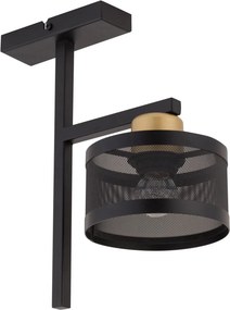 SIGMA LIGHTING 32141 OFF Ernyős Mennyezeti Lámpa Fekete, Arany E27 IP20