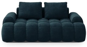 Petróleum színű bársony kanapé 175 cm Linz – Cosmopolitan Design