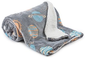 4Home Planetarium gyapjú hatású pléd, 150 x 200 cm