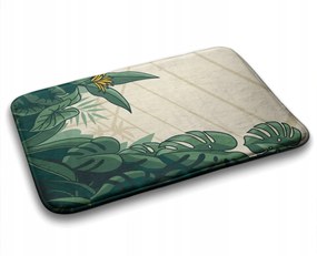 Trendi fürdőszobaszőnyeg Monster Növények 75x45 cm