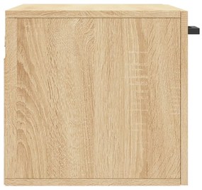 sonoma tölgy színű szerelt fa faliszekrény 60 x 36,5 x 35 cm