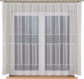 Függöny méteráru jacquard csíkos modern 4564 áttört 160cm ifjúsági