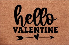 Valentin napi Lábtörlő kókusz Hello Valentine
