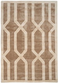 Barna és bézs szőnyeg 160 x 230 cm MAHRIN Beliani