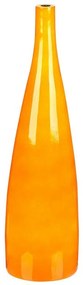 Terrakotta Virágtartó váza 50 Narancssárga SABADELL Beliani