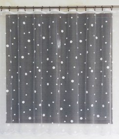 Mg Függöny jacquard 4634 Fehér 340X160 kész szalaggal