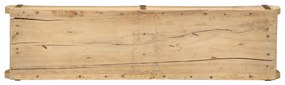 Tálcák 4 db 60,5x15x9 cm Tömör Fa Újrahasznosított