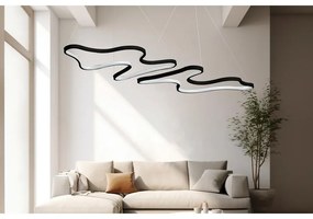 Függőlámpa, Duple Artisan - Fekete Body, Sárga Light