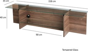 Escape TV - Walnut