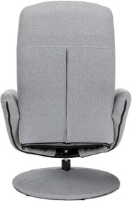 Modern Fotel Szürke Szövet Kárpittal. TONY