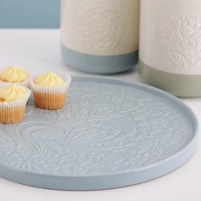 Szürkéskék szervírozó kerámia tányér ø 30 cm Home to Roost – Mason Cash