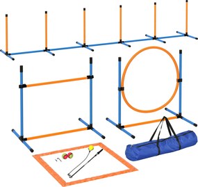 PawHut Kutyaképző Agility Szett 7 Részes Agility Felszerelés Kutyaképzéshez | Aosom