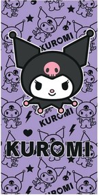 Hello Kitty Kuromi Chaos fürdőlepedő, strand törölköző 70x140 cm (Fast Dry)