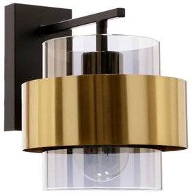 Fali lámpa SPIEGA 1xE27/60W/230V arany/fekete