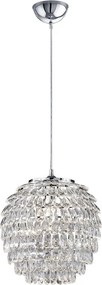 TRIO R30451906 PETTY Modern Függesztett Lámpa Ezüst E27 IP20