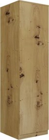 SD-50 gardróbszekrény, tölgy