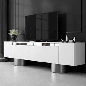 Bohem White and Silver TV-asztal