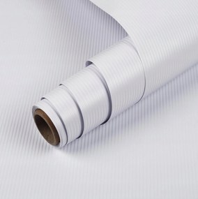 Fehér Tapéta Bútorfurnér öntapadós 3mx40cm Vízálló Bútor Fal