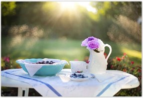 Poszterek 155x105 Lila rózsák