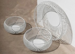 Tál, M-es méret, LITO kollekció | Ma 9,5 cm, Ø 25 cm - Fehér - Blomus