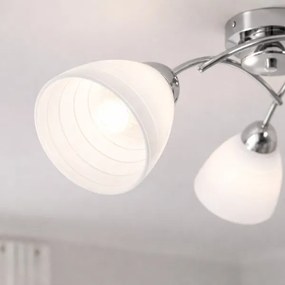 CLARA felületre szerelhető csillár, 3xE27/15W/230V, fényes króm