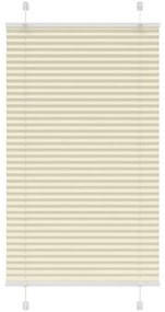 pliszírozott redőny krém 70x100 cm szövetszélesség 69,4 cm