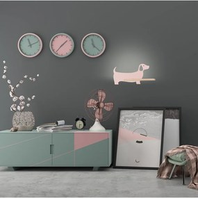 Rózsaszín gyerek lámpa Dog – Candellux Lighting