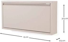Szürke-bézs fém cipőtartó Billy – Spinder Design