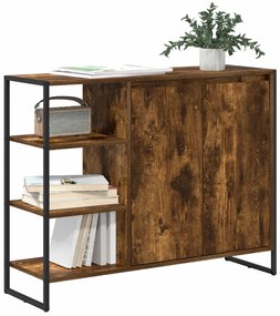 Oldalsó szekrény Füstös tölgy 96.5 x 30 x 75 cm Faanyag