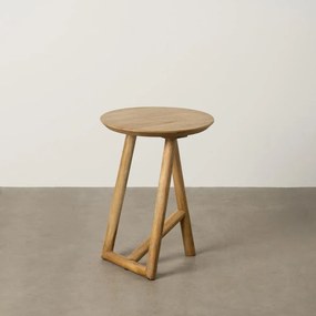 Mangófa kerek tárolóasztal ø 40 cm Mao – Ixia