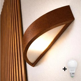 BRILAGI - CARVALHO LED fali lámpa 1xE27/15W/230V tölgy-cseresznye